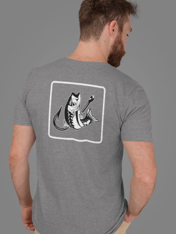 Heather Grey Mens Back