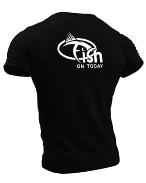 Fish On Icon Shirt Black Back New 1