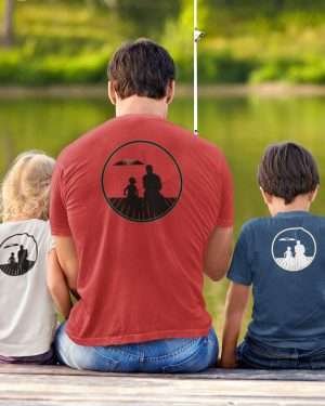 Dad Son Daughter
