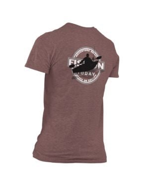 KayakFishing HeatheredClay Back new logo