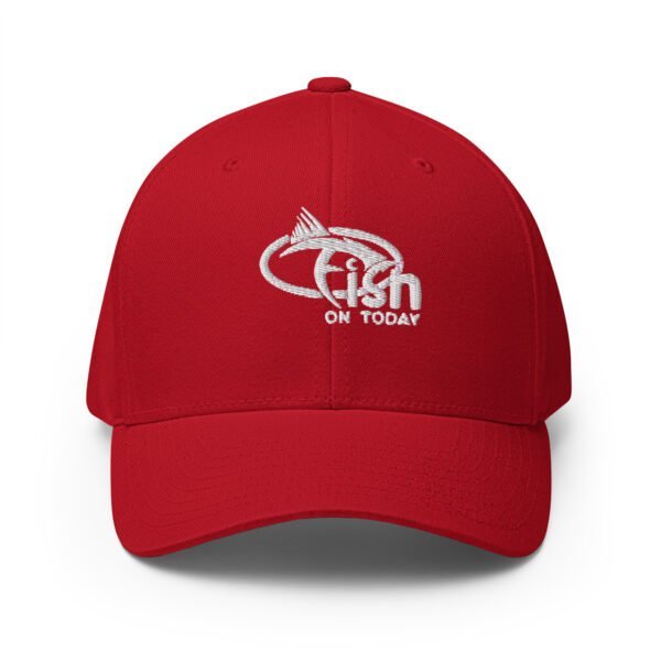 closed back structured cap red front 635e7374d8d28